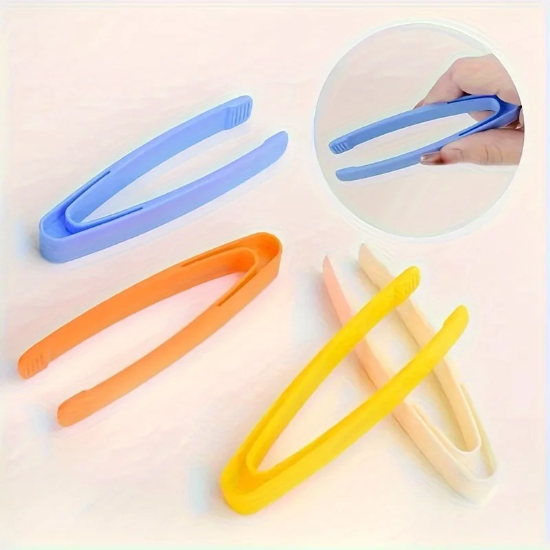 Planted Clip Tweezers - คลิปหนีบพลาสติกทนทาน, ชุดเครื่องมือวิจัยแมลงในพืช, แหนบเสริมสวย, แหนบชุดปฐมพยาบาล, แหนบทางการแพทย์