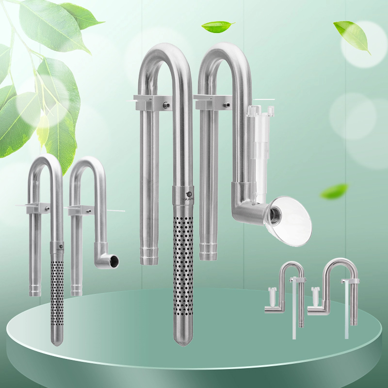 Planted Aquarium Mini - AQUAPRO มินิสแตนเลสไหลเข้า Outflow Skimmer ท่อ Aquarium