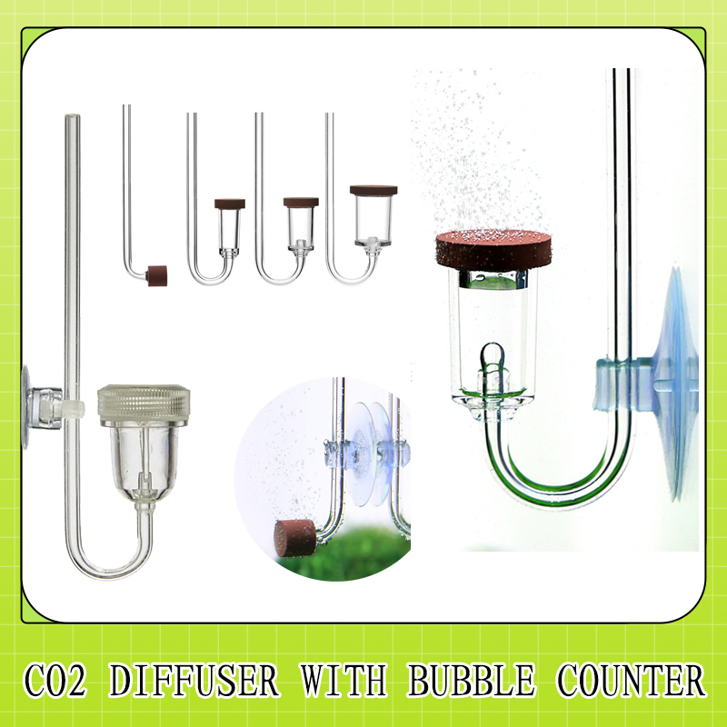 Planted Aquarium Mini - MINI CO2 Diffuser Bubble Counter Twinstar