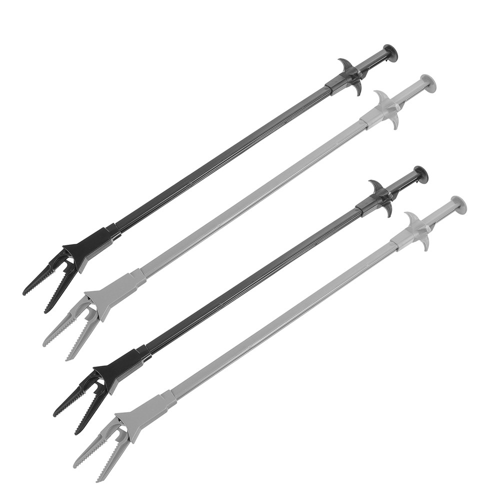 Planted Clip Tweezers - ชุดอุปกรณ์ดูแลตู้ปลา 4 ชิ้น ประกอบด้วยแหนบยาวสำหรับปลูกพืชน้ำ อุปกรณ์ตู้ปลา คีม