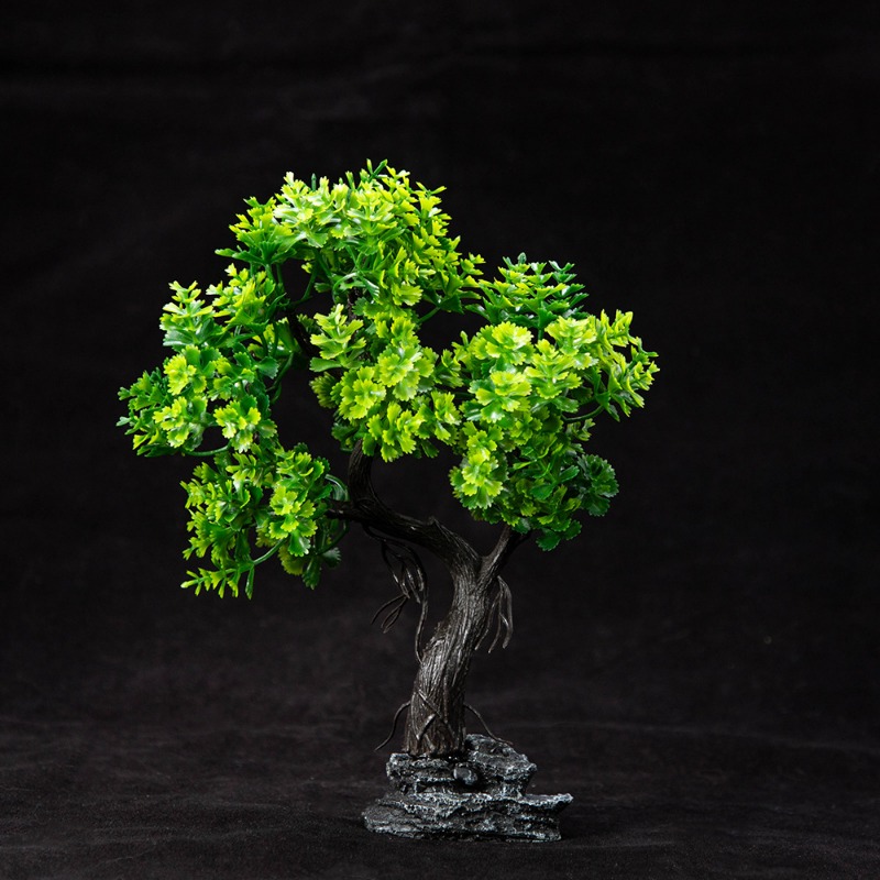 จําลองใหม่ MOSS Tree ตกแต่งถัง - Planted Aquarium With Sand บทวิจารณ์และราคา