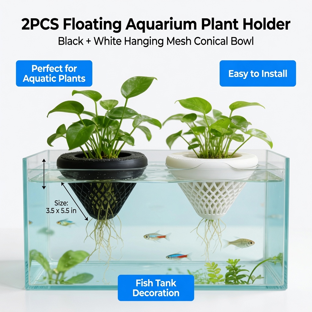ที่วางต้นไม้ในตู้ปลาแบบลอยน้ำ  - Aquarium Plant Growth บทวิจารณ์และราคา