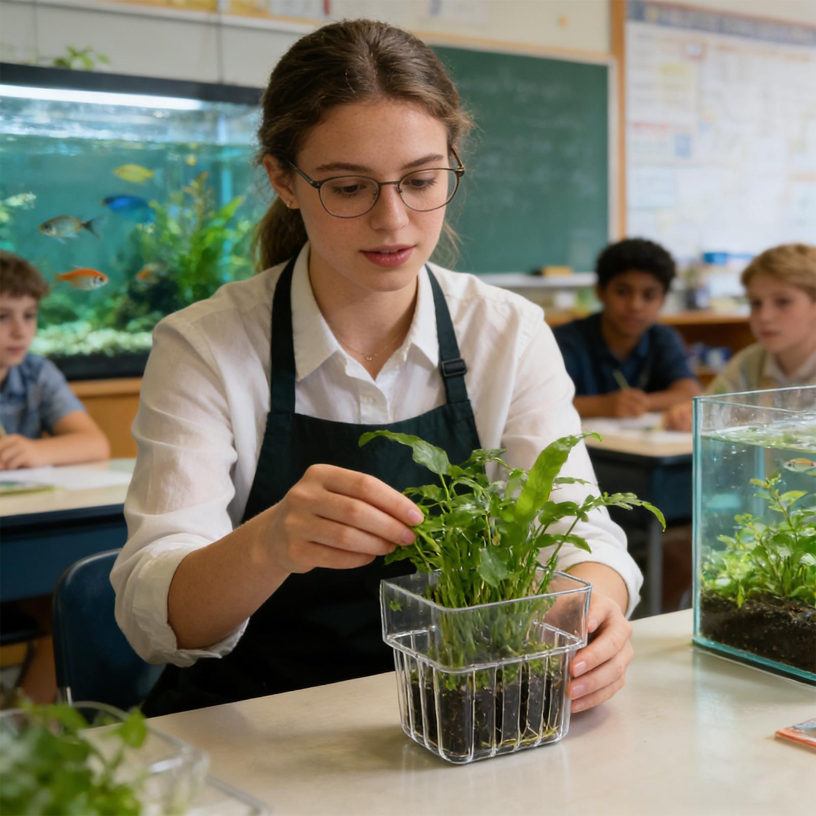 กระถางใสสำหรับแขวนปลูกพืชน้ำใน - Aquarium Plant Growth บทวิจารณ์และราคา