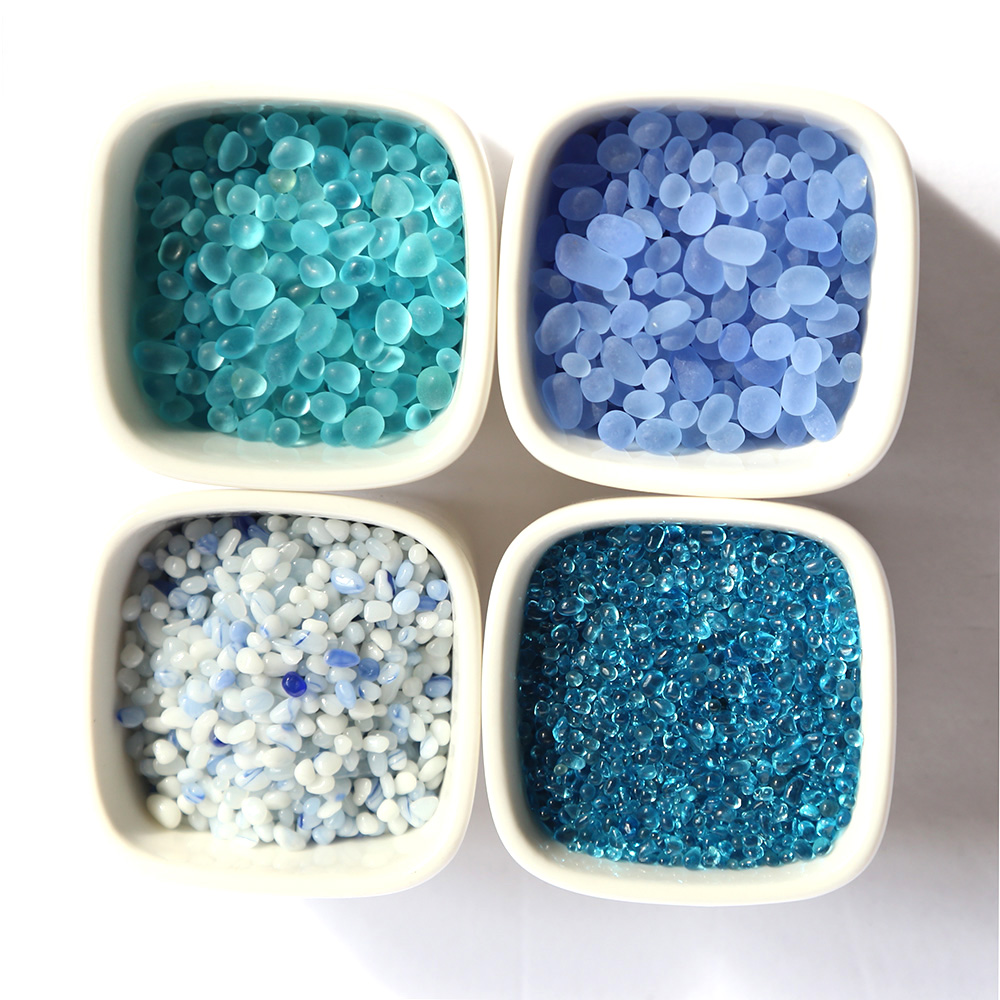 หินที่มีสีสันถังปลา Rock น้ําพ - Planted Aquarium With Sand บทวิจารณ์และราคา
