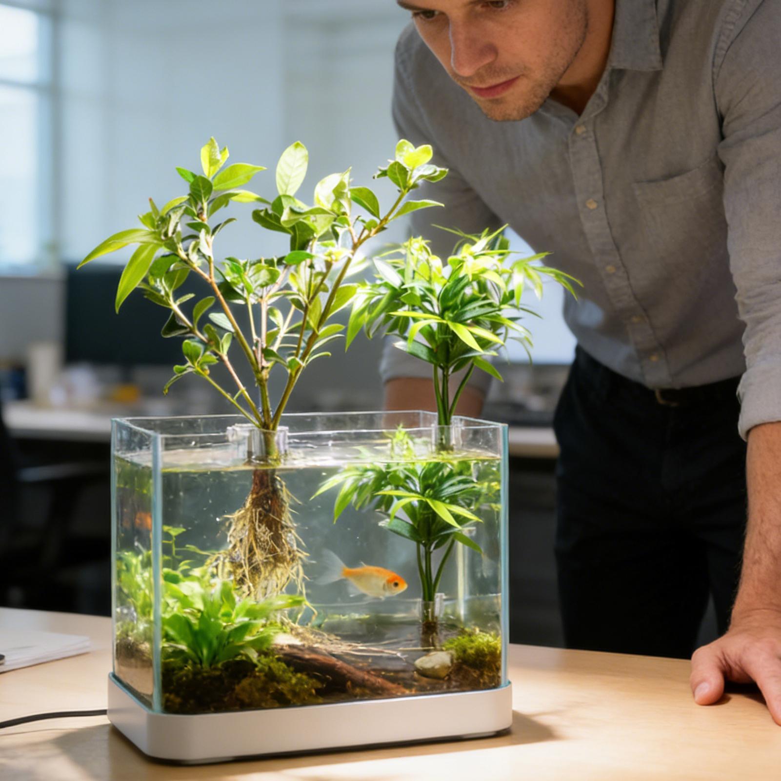 กระถางปลูกต้นไม้ในตู้ปลาขนาดเล - Planted Aquarium Mini บทวิจารณ์และราคา