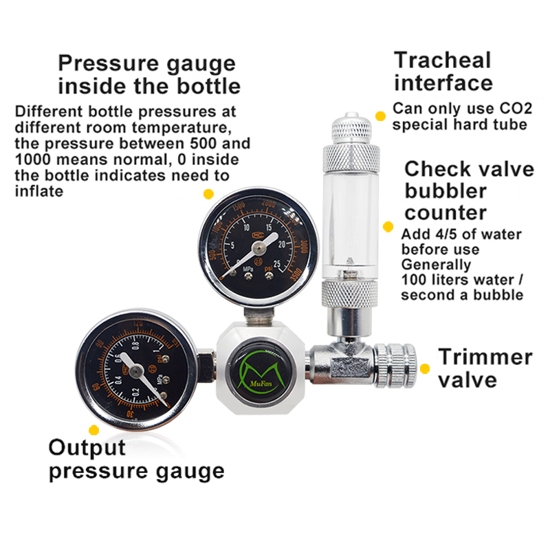 Aquarium CO2 Regulator Magneti - Aquarium Planting Ideas บทวิจารณ์และราคา