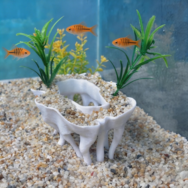 พืชน้ำพิมพ์สามมิติรูปทรงรากไม้ - Aquarium Plant Growth บทวิจารณ์และราคา