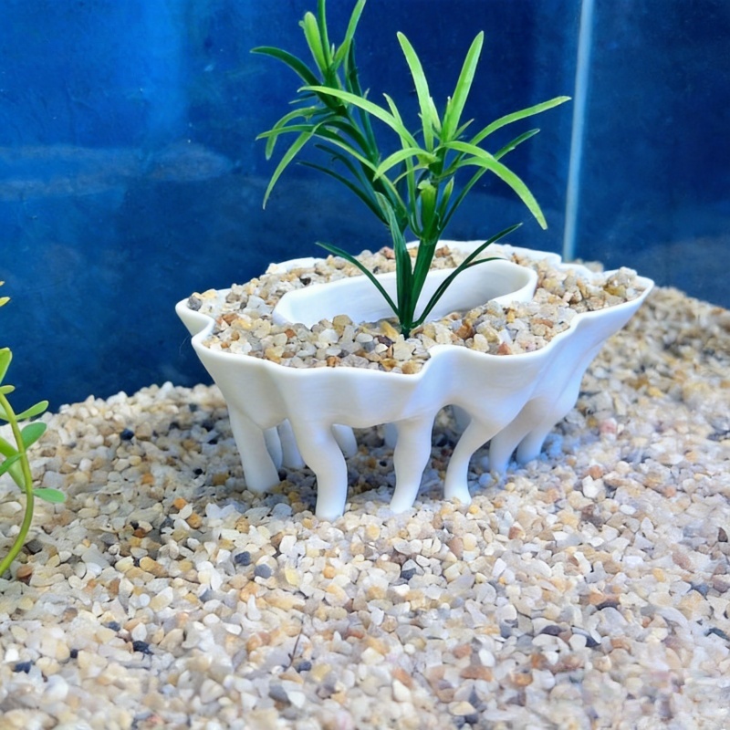 พืชน้ำพิมพ์สามมิติรูปทรงรากไม้ - Aquarium Plant Growth บทวิจารณ์และราคา