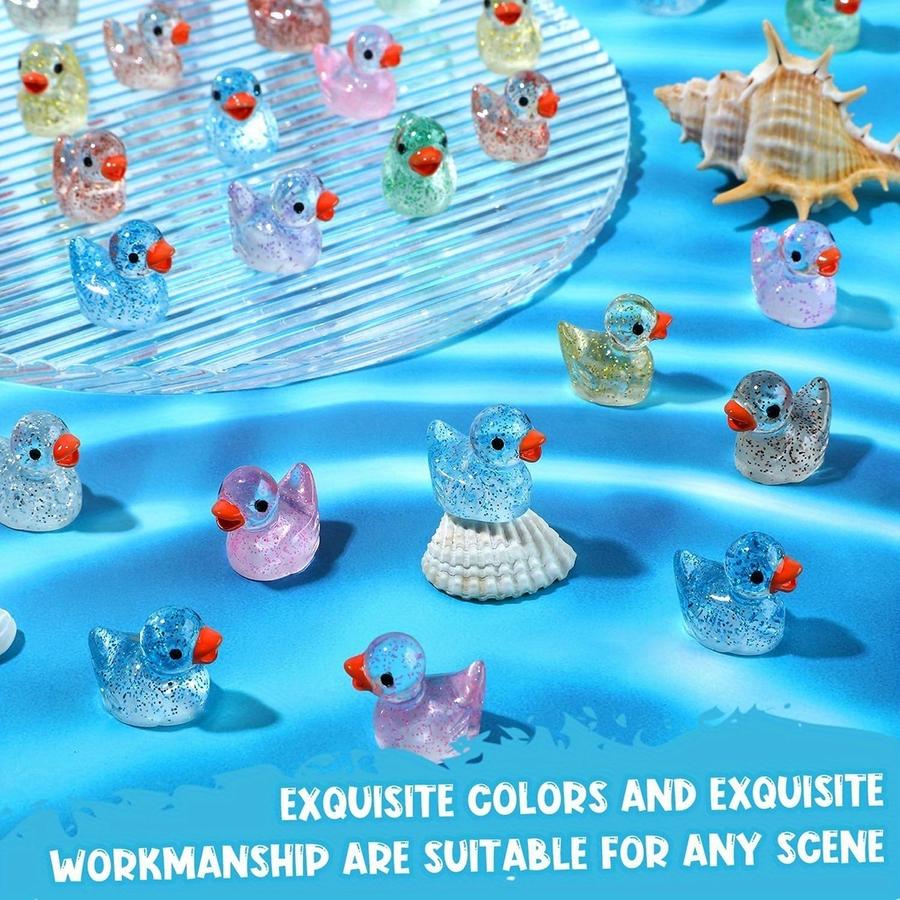 เป็ดเรซิ่นขนาดเล็กแบบมีกลิตเตอ - Planted Aquarium Mini บทวิจารณ์และราคา