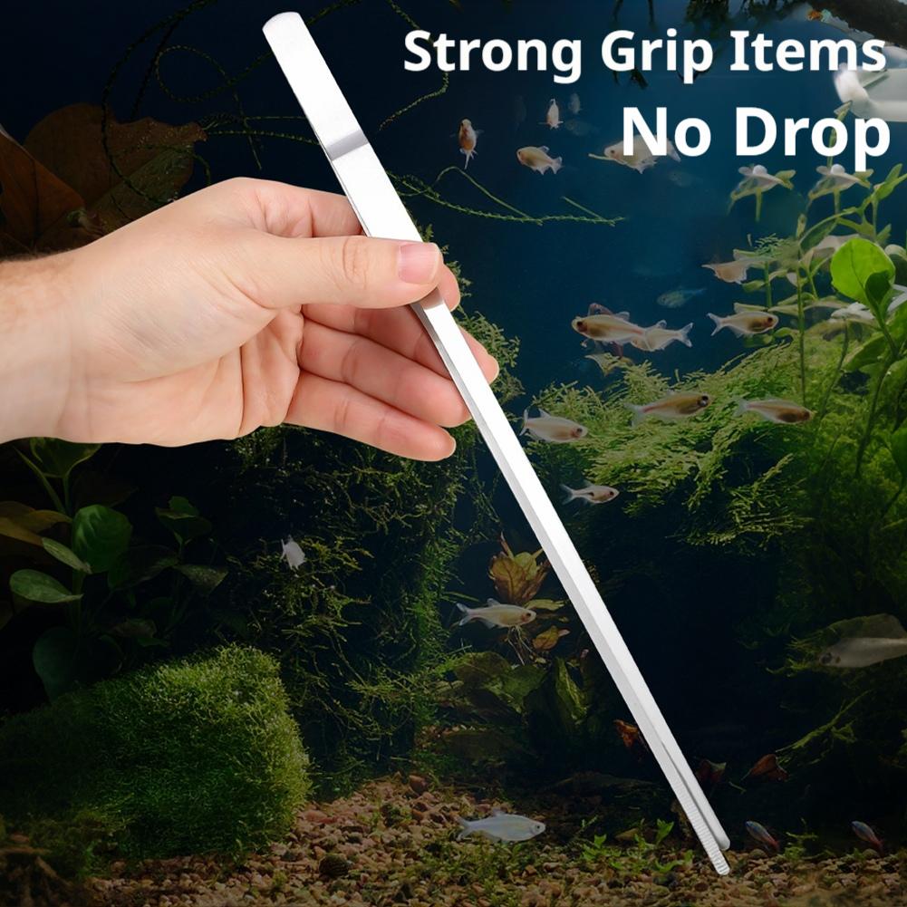 แหนบสแตนเลสขนาด 27 ซม. สำหรับต - Planted Clip Tweezers บทวิจารณ์และราคา